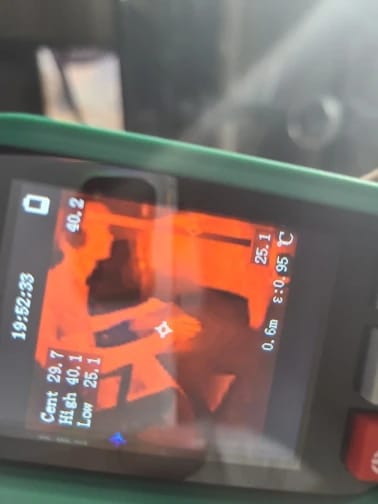Customer photo review of Caméra Thermique Infrarouge | Détection Ultra-Précise & Thermographie Professionnelle