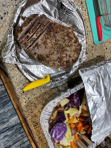 Customer photo review of Halal Beef Brisket