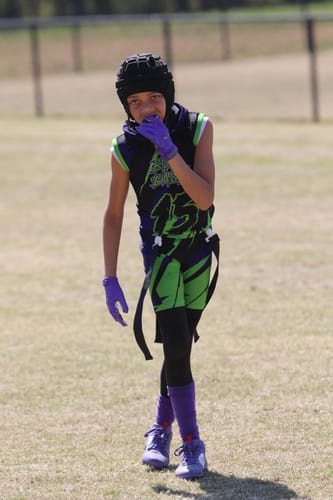 Customer photo review of Classic 'The Joker' Football Cleats - Quantum Speed by Phenom Elite