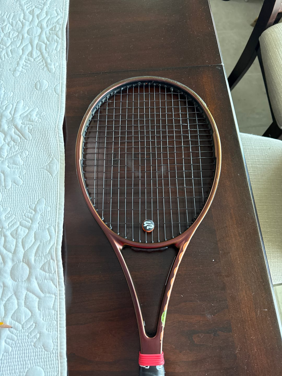 Customer photo review of 2-Pack Combo NEW RTP SHOCKSORB DAMPENER V3 - The only dampener made for pain relief and performance.