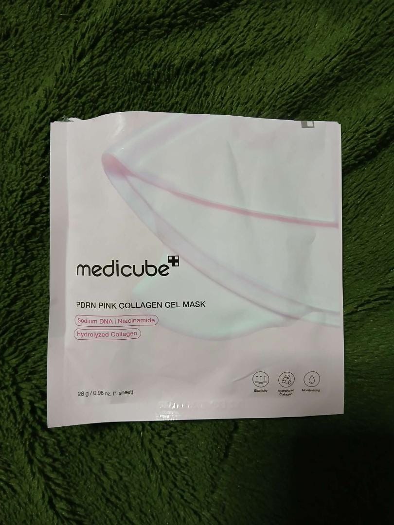 Customer photo review of MEDICUBE - PDRN Pink Collagen Gel Mask 1 PC | Mascarilla Antiedad e Hidratante