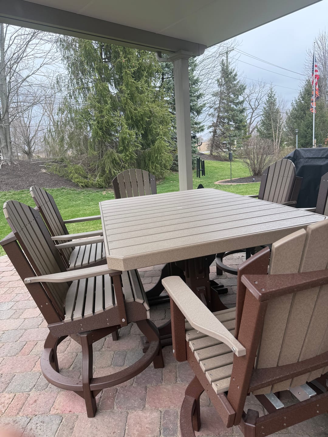 Customer photo review of LuxCraft 2' Adirondack Glider