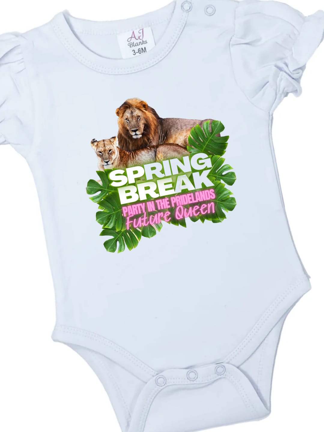 Customer photo review of Girl's Ruffle Short Sleeve Bodysuits