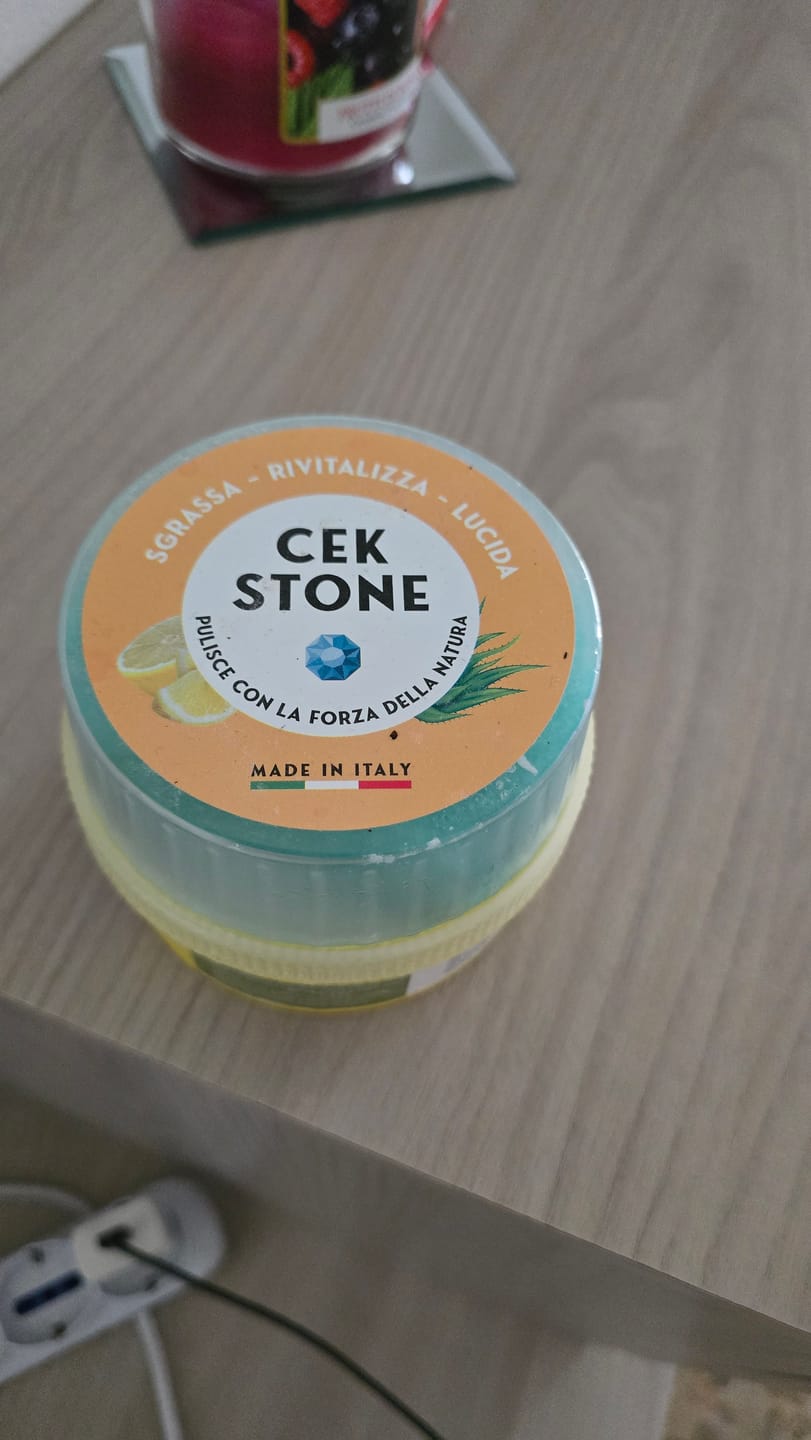 Customer photo review of CEK STONE Pasta Protettiva, Prodotto pulizia casa tutto in uno