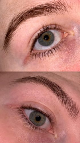Customer photo review of Lash Growth Serum
