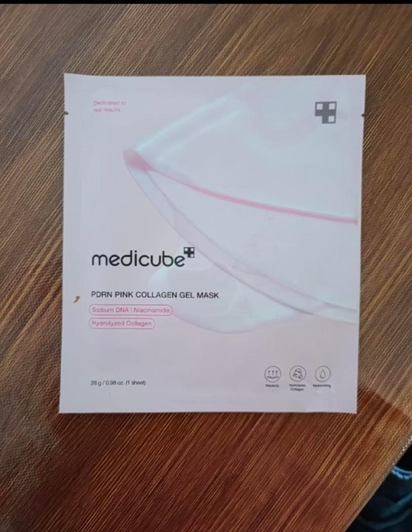 Customer photo review of MEDICUBE - PDRN Pink Collagen Gel Mask 1 PC | Mascarilla Antiedad e Hidratante