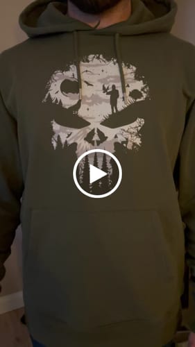 Customer video review of Nature Skull  - Bio Unisex Hoodie (PREMIUM)