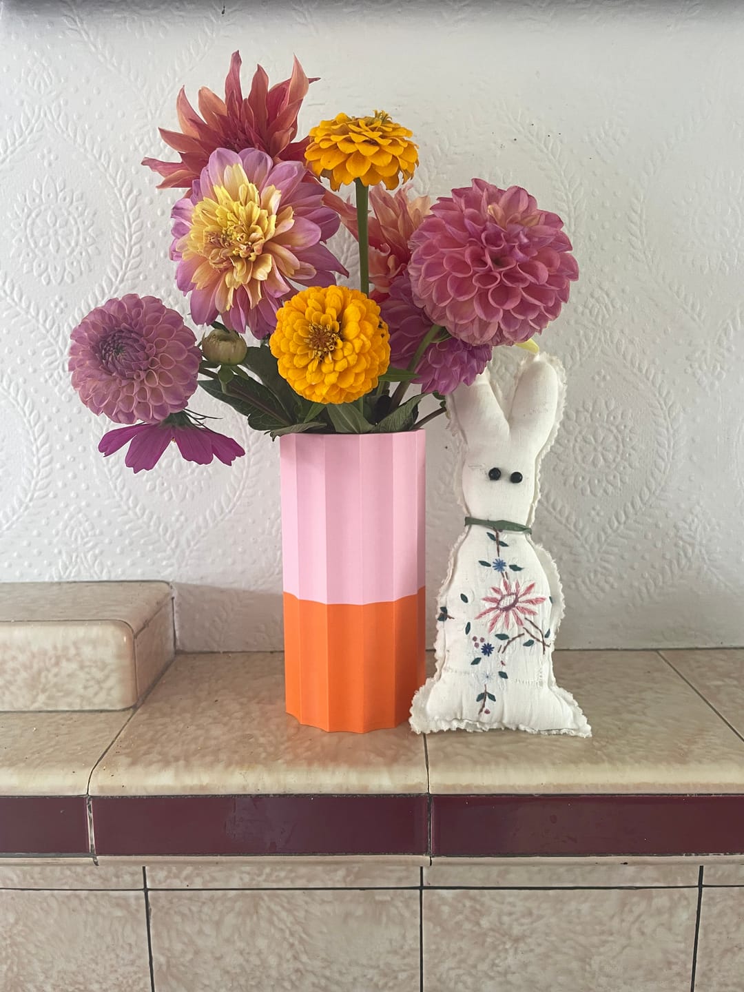 Customer photo review of The Millie vase