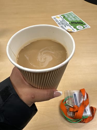 Customer photo review of Mushroom Coffee with L-Carnitine (Café de hongos con L-Carnitine)