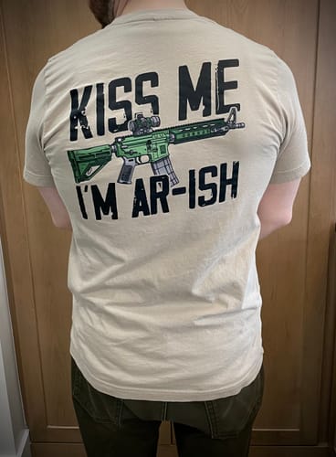 Customer photo review of Kiss Me I'm AR-ish
