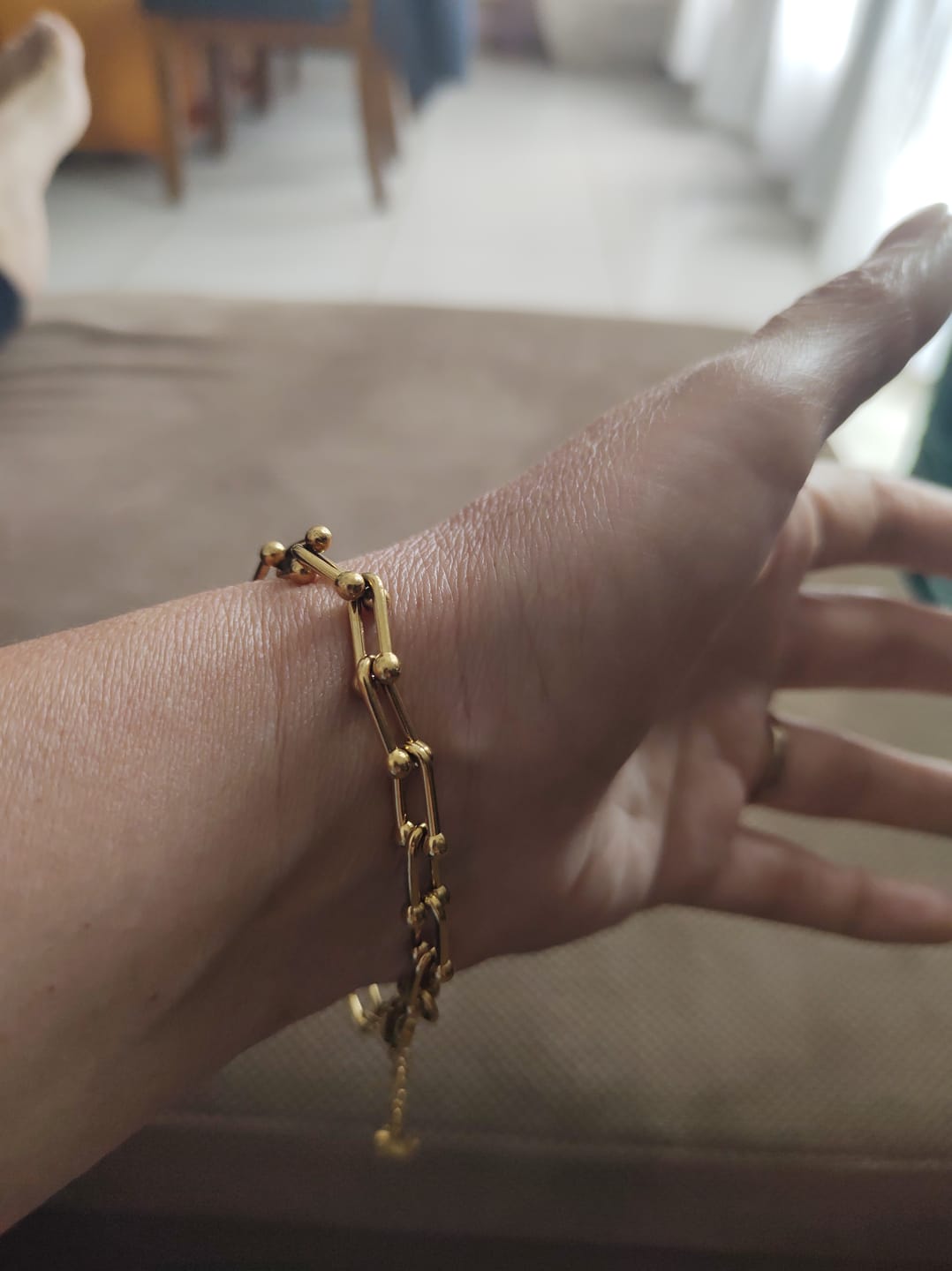 Customer photo review of Pulsera Tifany