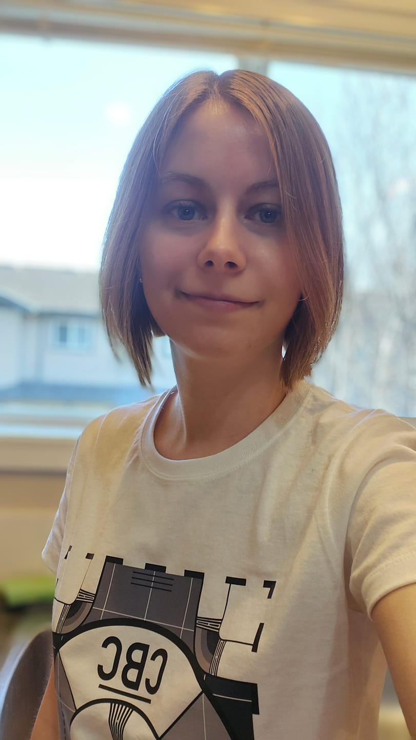 Customer photo review of CBC Test Pattern T-shirt