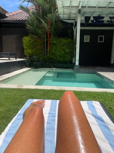 Customer photo review of Intensive Tanning Balm