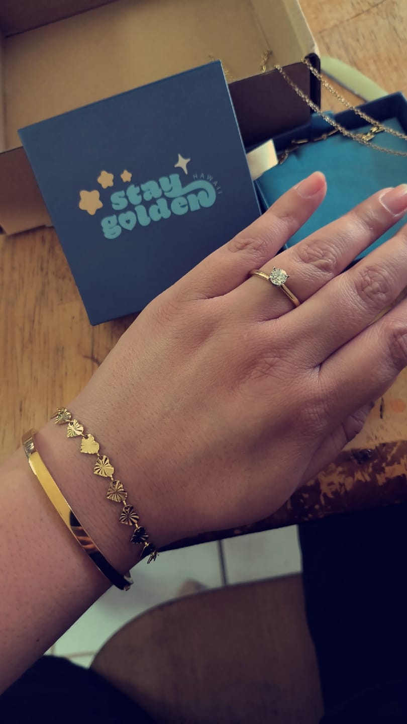 Customer photo review of Classic Flat Bangle