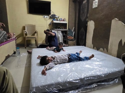 Customer photo review of Flo Anti-Gravity™ Latex Mattress