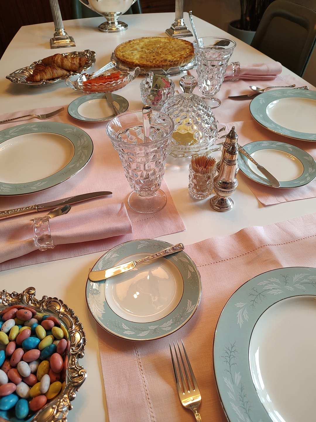 Customer photo review of Classic Hemstitch Napkins