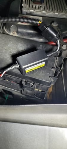 Customer photo review of LED Headlight Resistor Adapter