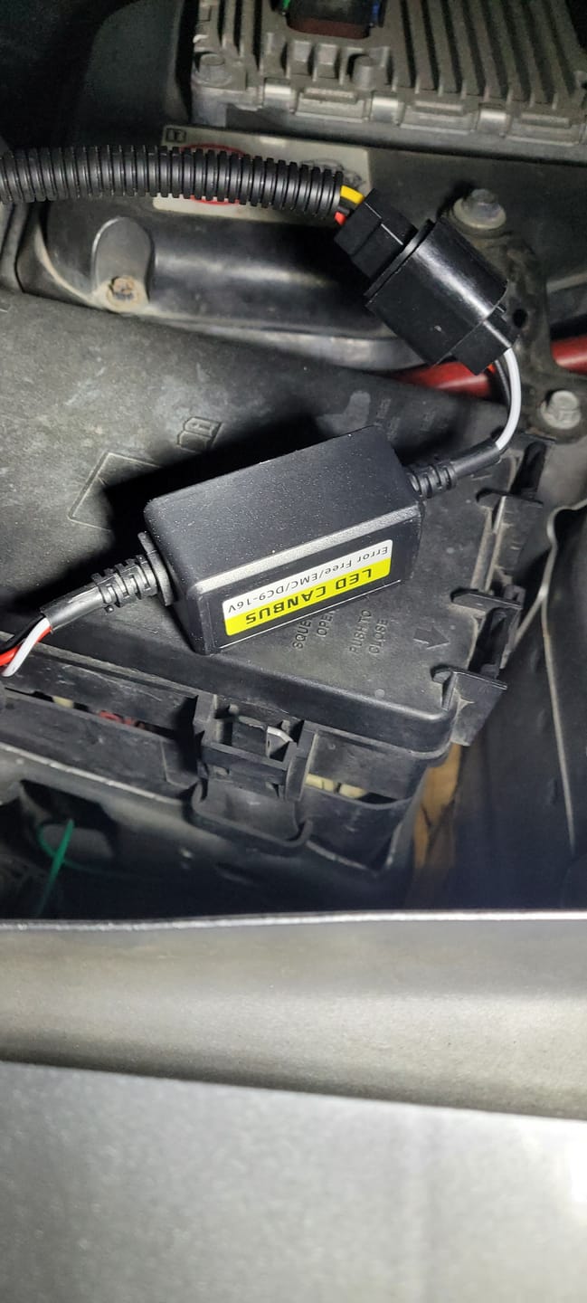 Customer photo review of LED Headlight Resistor Adapter