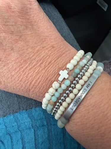 Customer photo review of ENGRAVED SYMBOL ATTACHABLE CHARM (POS)