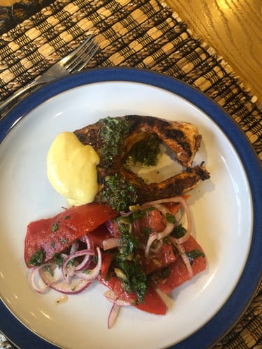Customer photo review of Fresh Kingfish Steak