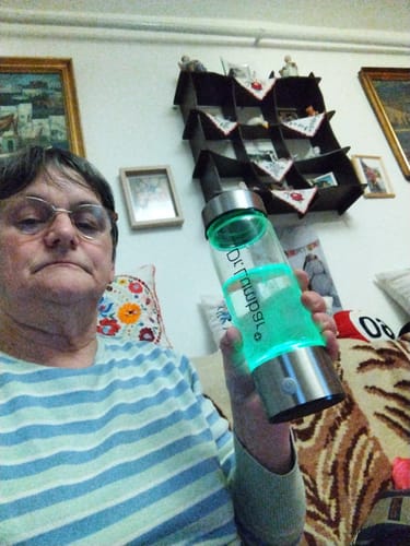 Customer photo review of HydroFresh Hidrogénes Víz Készítő Üveg