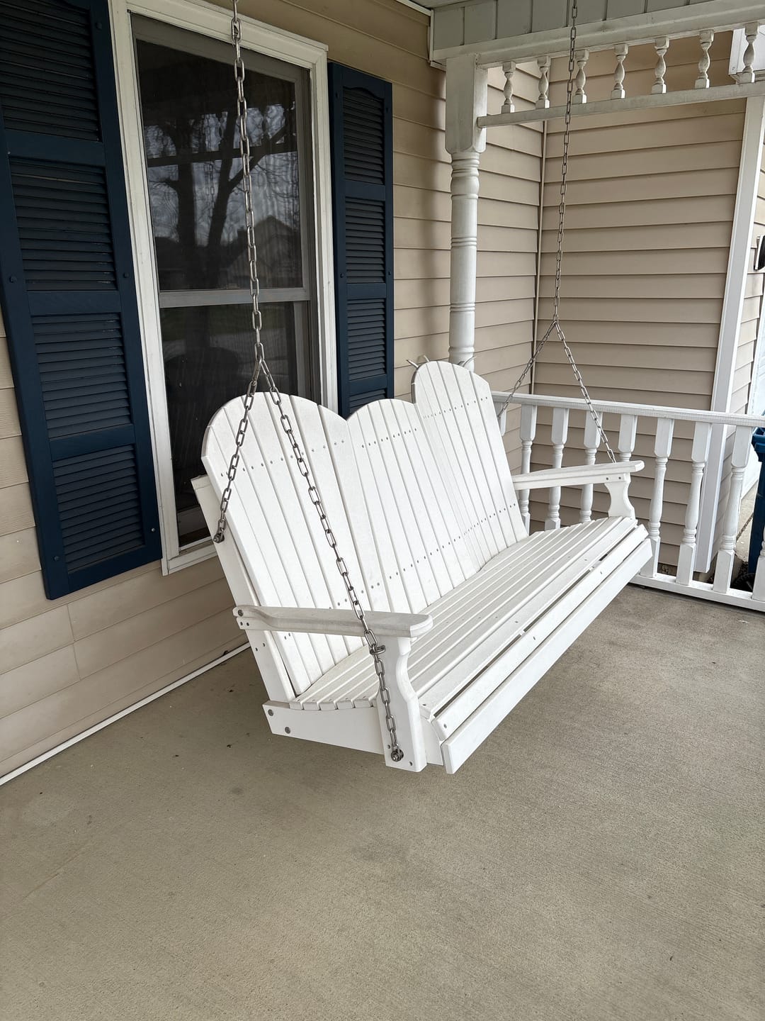 Customer photo review of LuxCraft 5' Adirondack Swing