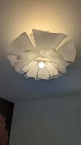 Customer photo review of WOMO Flower Pendant Light-WM2054