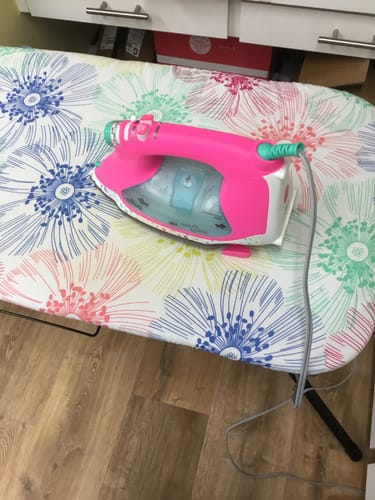 Customer photo review of Oliso Tula Pink Iron Pro Plus