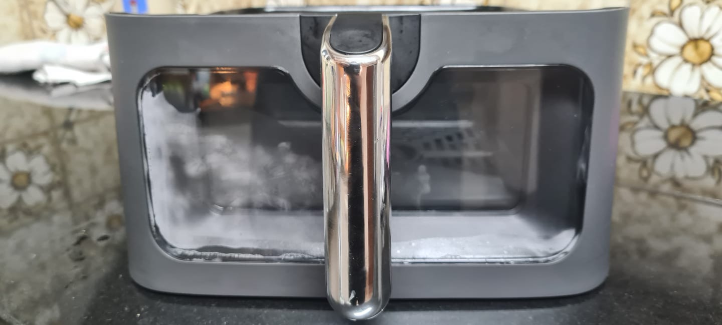 Customer photo review of Dripl Heißluftfritteuse 5,7L mit LCD Touchscreen
