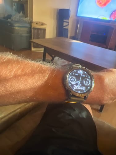 Customer photo review of ZE™ Force Smartwatch || AMOLED Always On Display, Satellite GPS, Monitor Stress