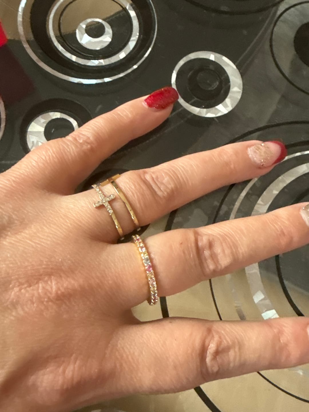 Customer photo review of Rainbow Ring