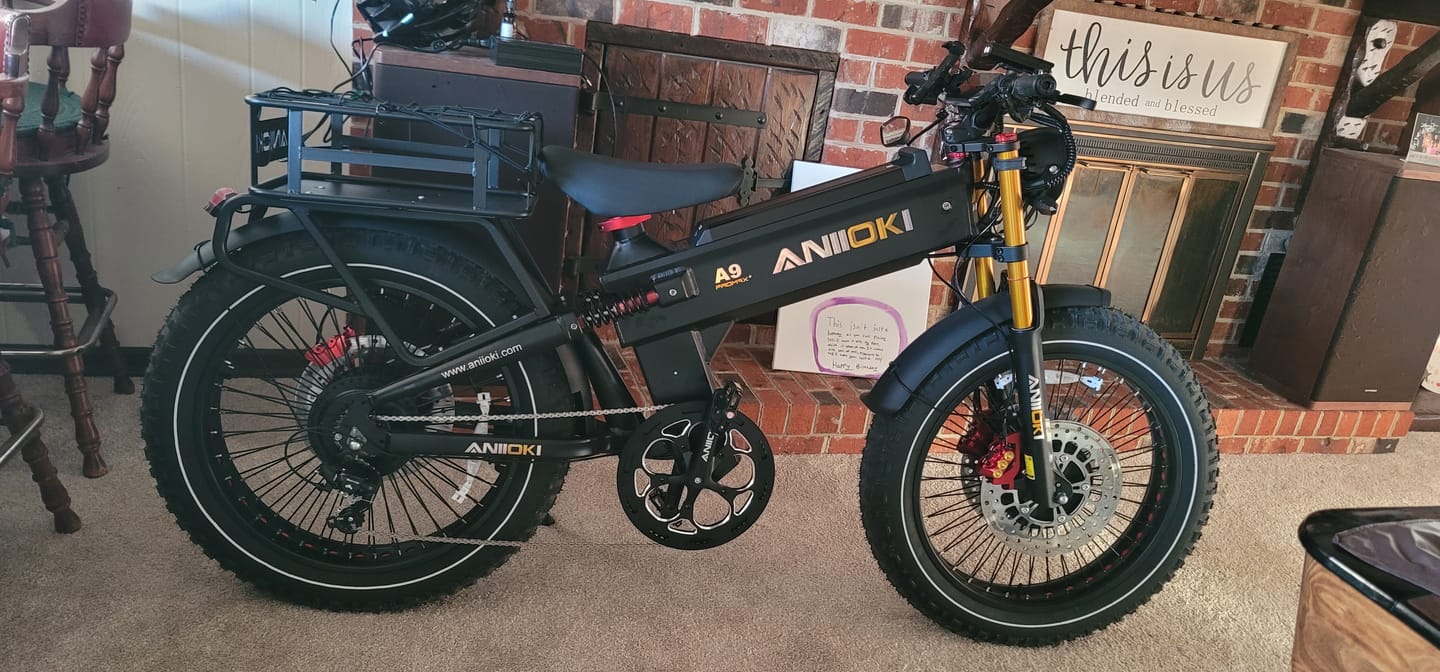 Customer photo review of 2025 Version A9 Pro Max 60V Dual Motor Ebike