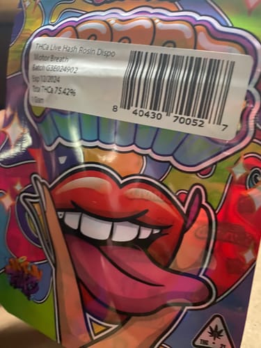 Customer photo review of Live Hash Rosin Vape