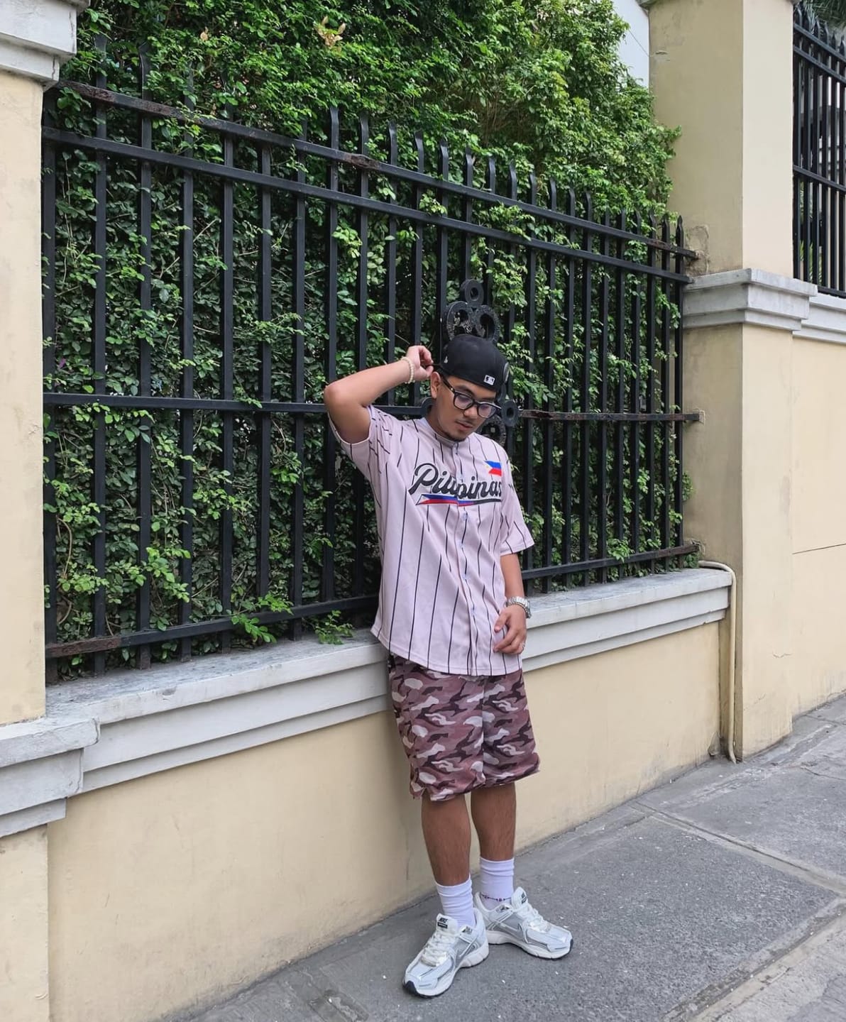 Customer photo review of Philippines Custom Baseball Jersey