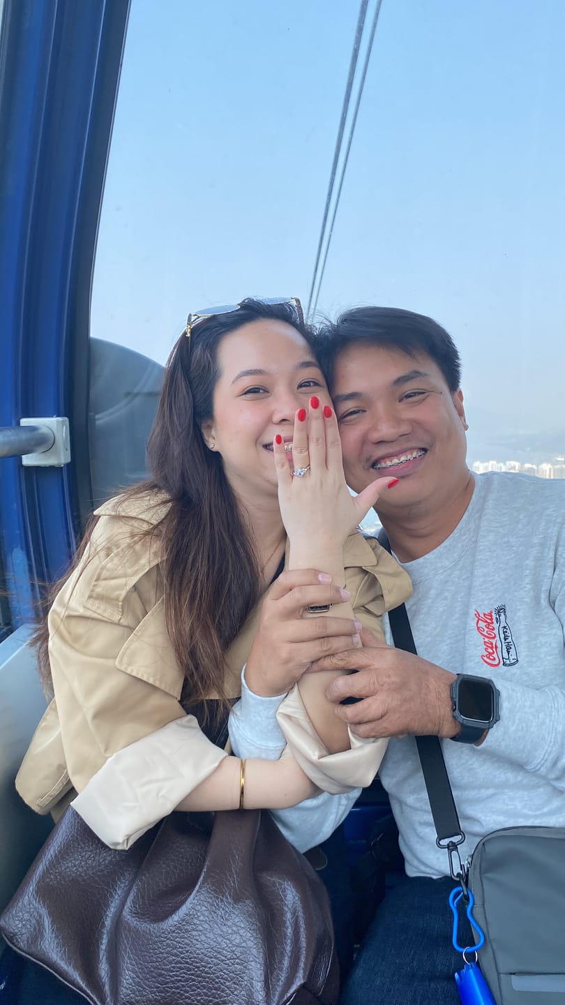 Customer photo review of 1.5ct Lucerne Engagement Ring