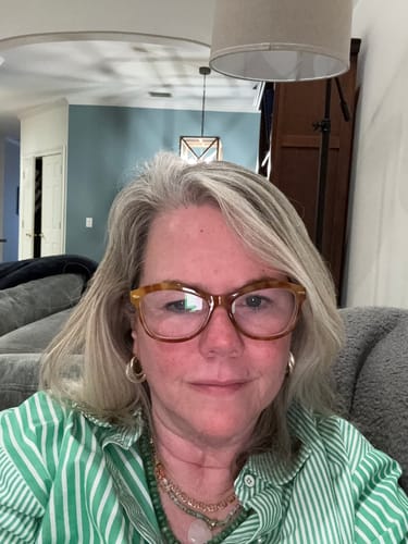 Customer photo review of James Hoop Earrings