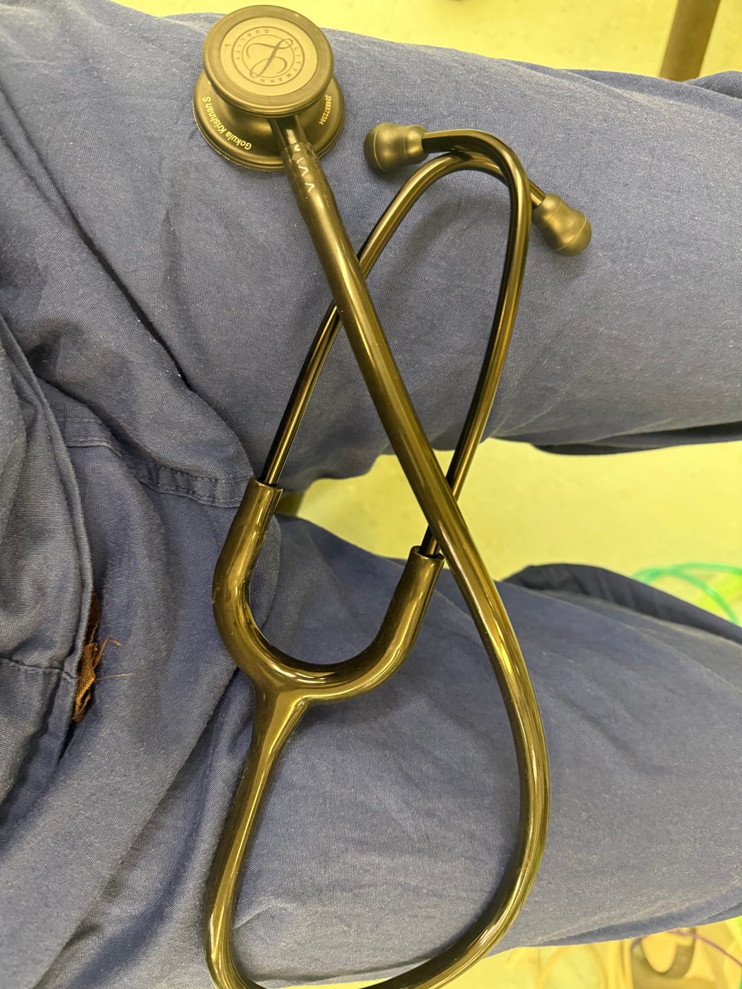 Customer photo review of Littmann Classic III Monitoring Stethoscope: All Black 5803