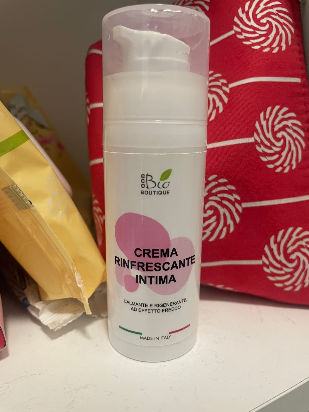 Customer photo review of Crema Rinfrescante Intima