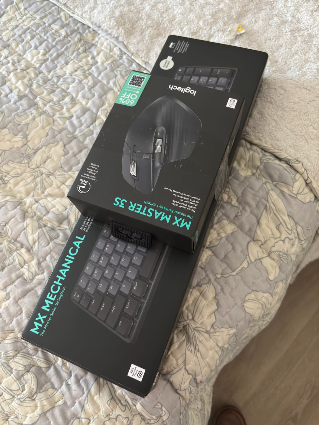 Customer photo review of Teclado Logitech MX Mechanical Español