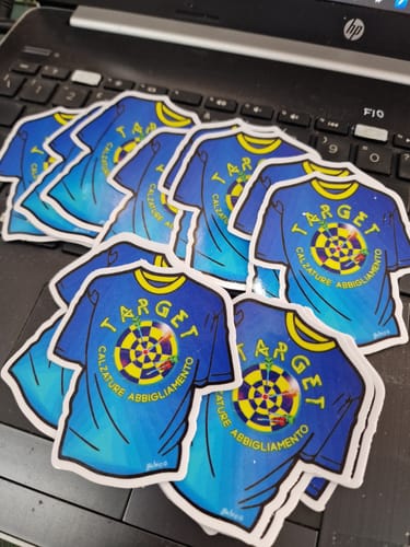 Customer photo review of Sticker Vinile Classico