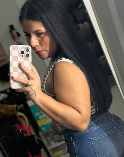 Customer photo review of XCOATTIPS® French - Short Almond Red Pastel Tips