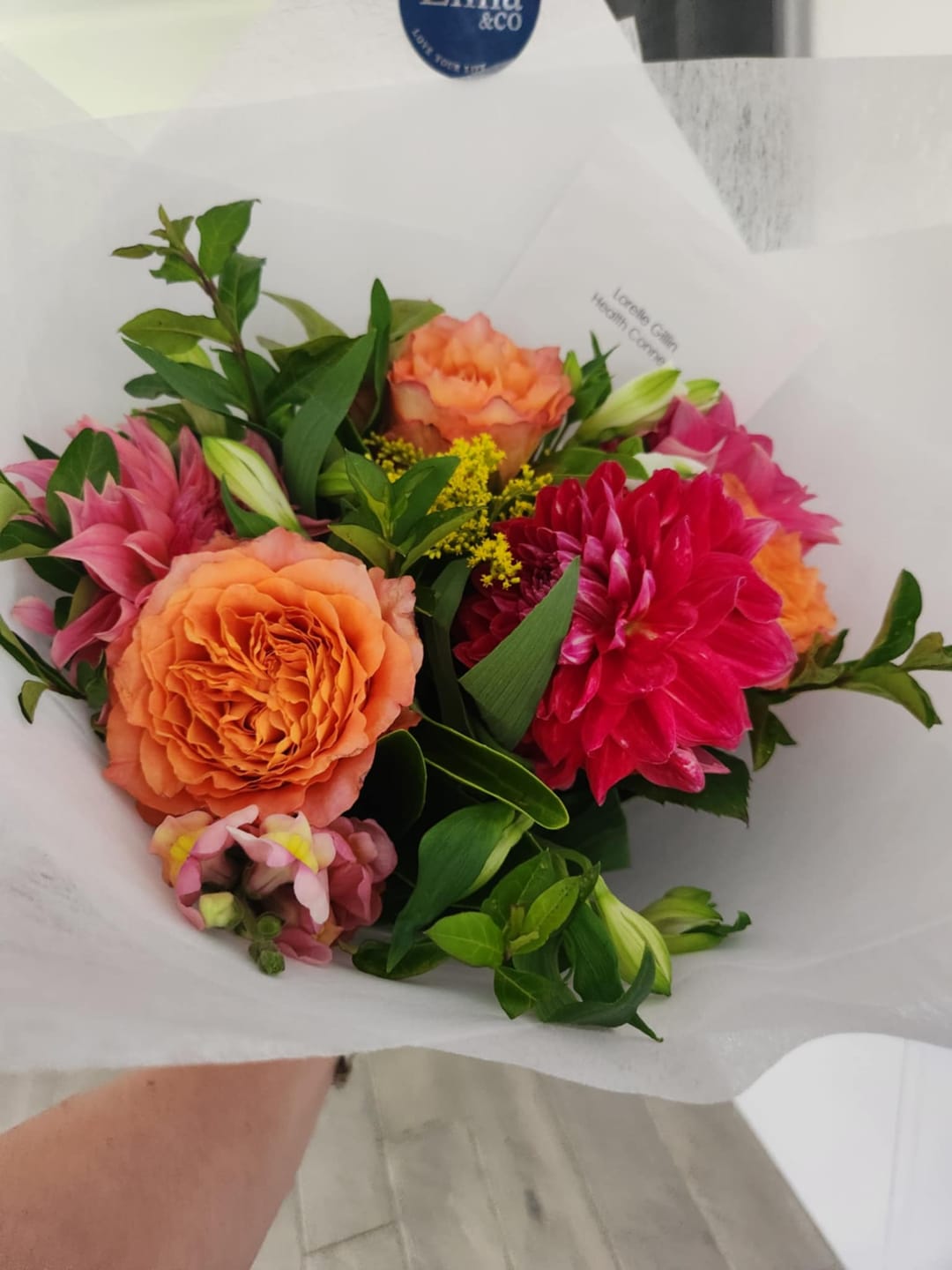 Customer photo review of Florist Choice