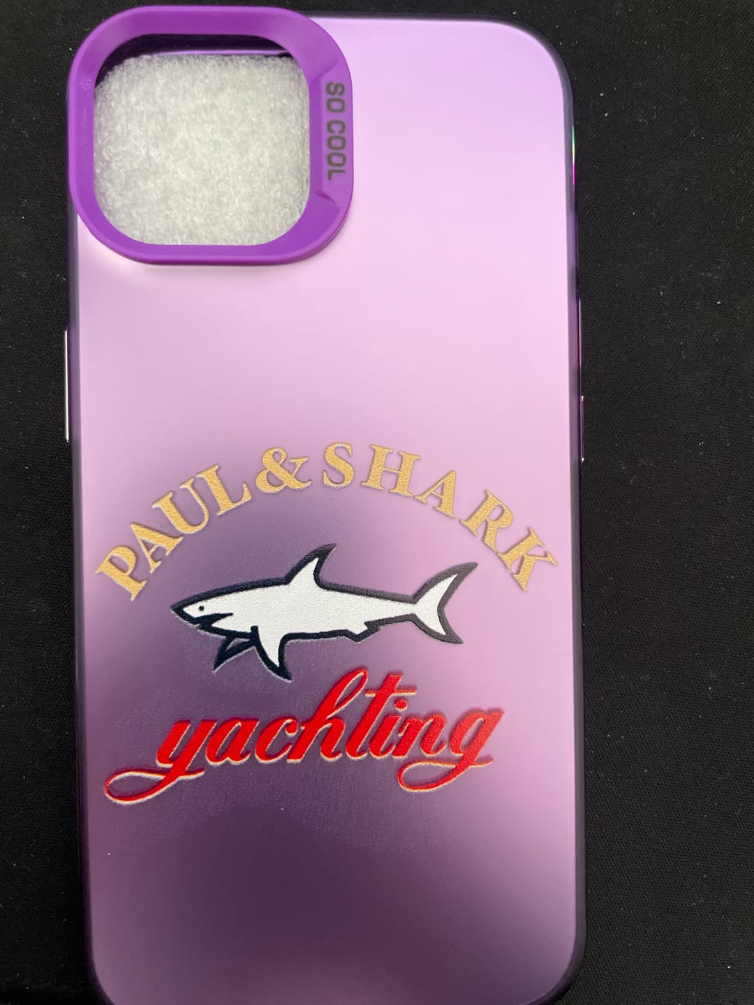 Customer photo review of Coque Paul & Shark