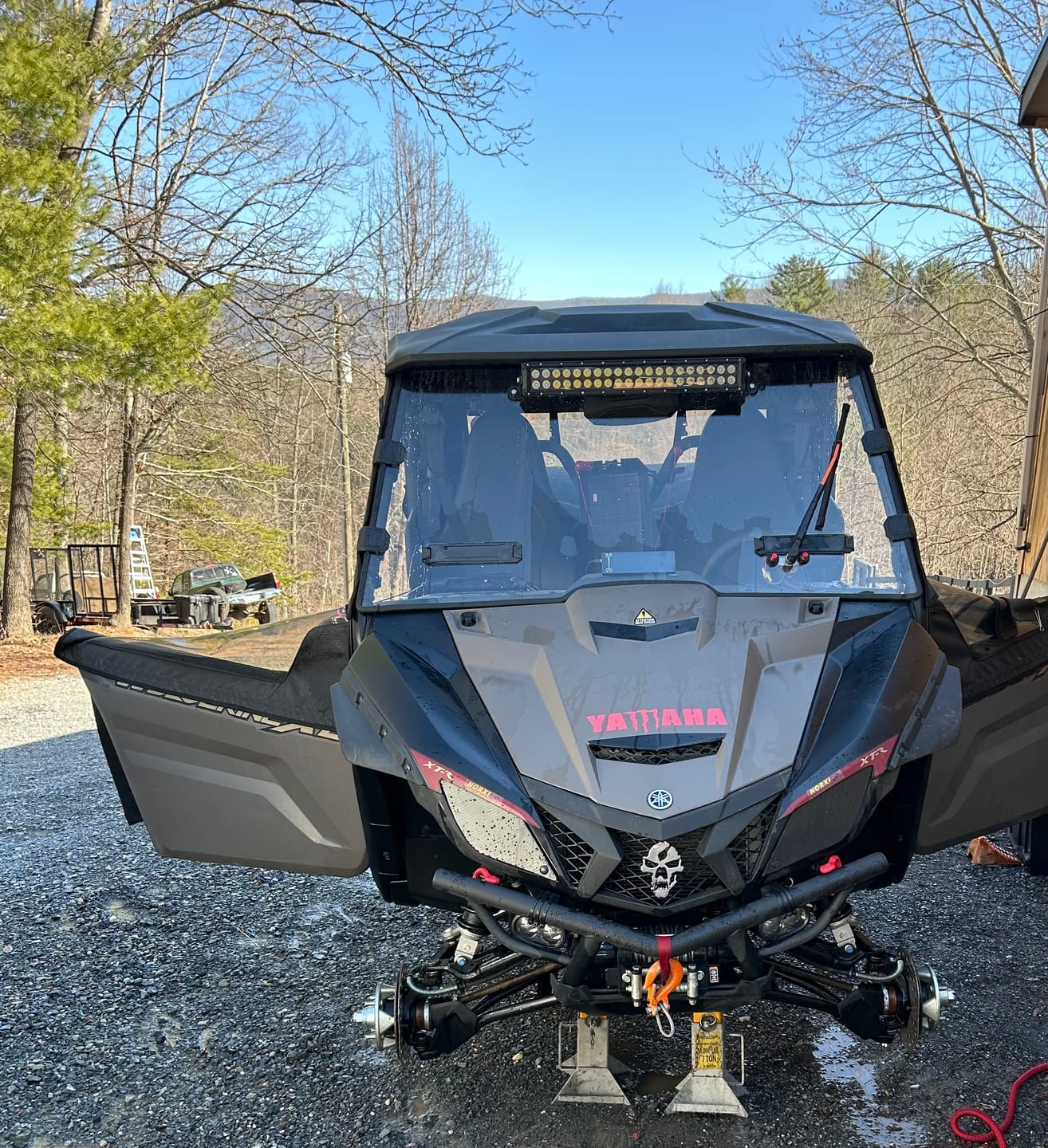 Customer photo review of Yamaha Wheel Spacers - Wolverine 850/1000