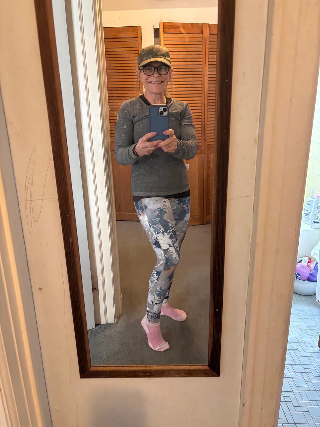 Customer photo review of Leggings of the Month Club