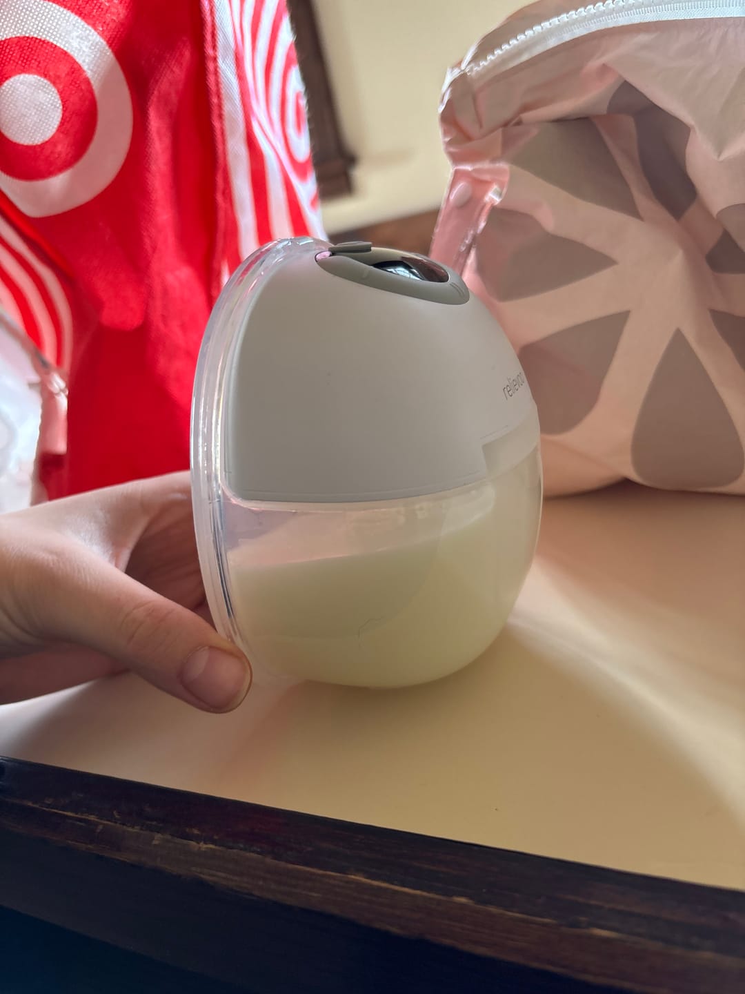 Customer photo review of Relievoo® Wearable Breast Pump PRO2