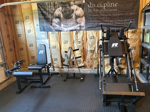 Customer photo review of RitFit BLP01 45 Degree 3-In-1 Leg Press Hack Squat and Calf Raise Machine