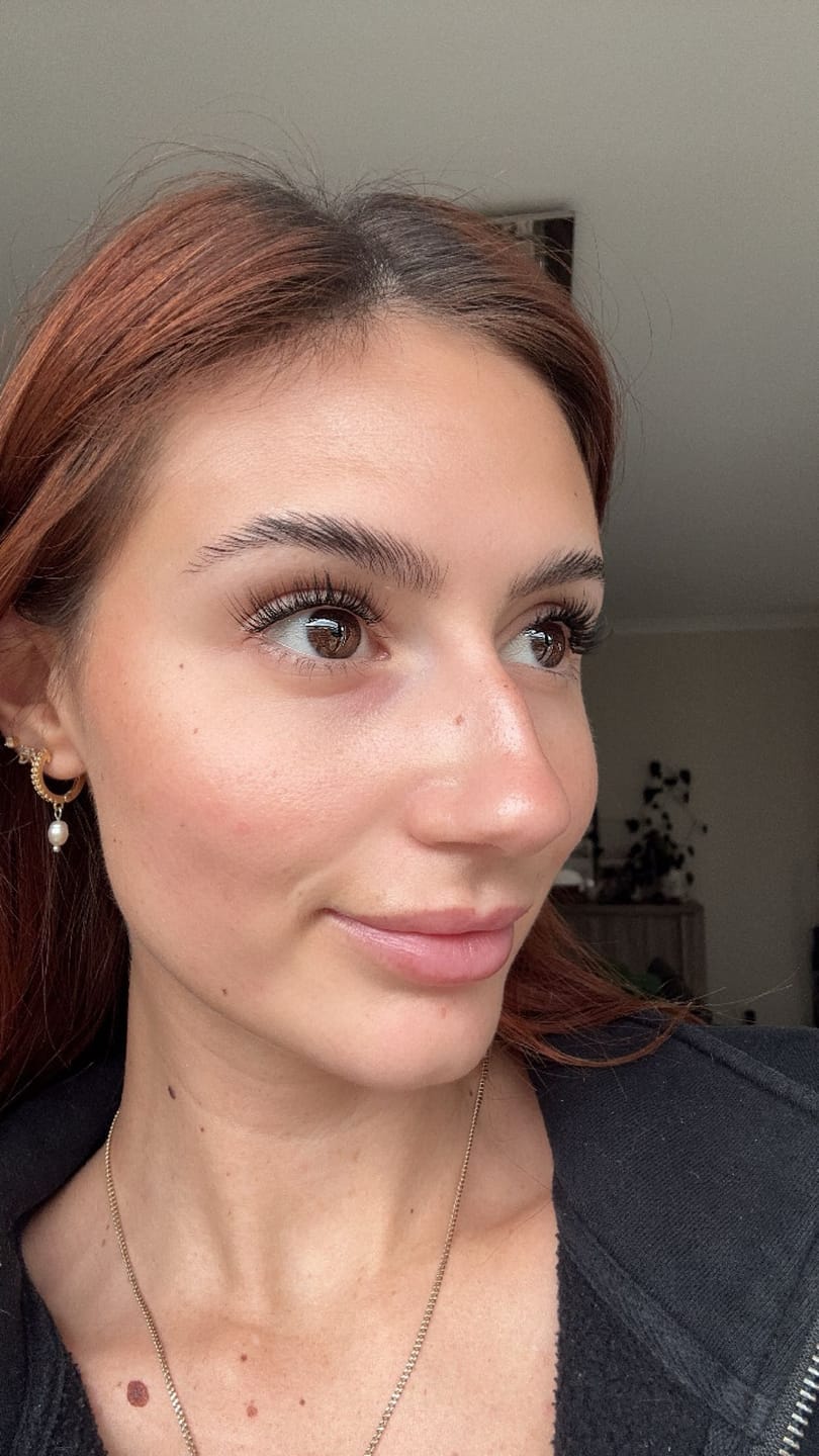 Customer photo review of Giali Beauty DIY Bond Required Cluster Lash Kits