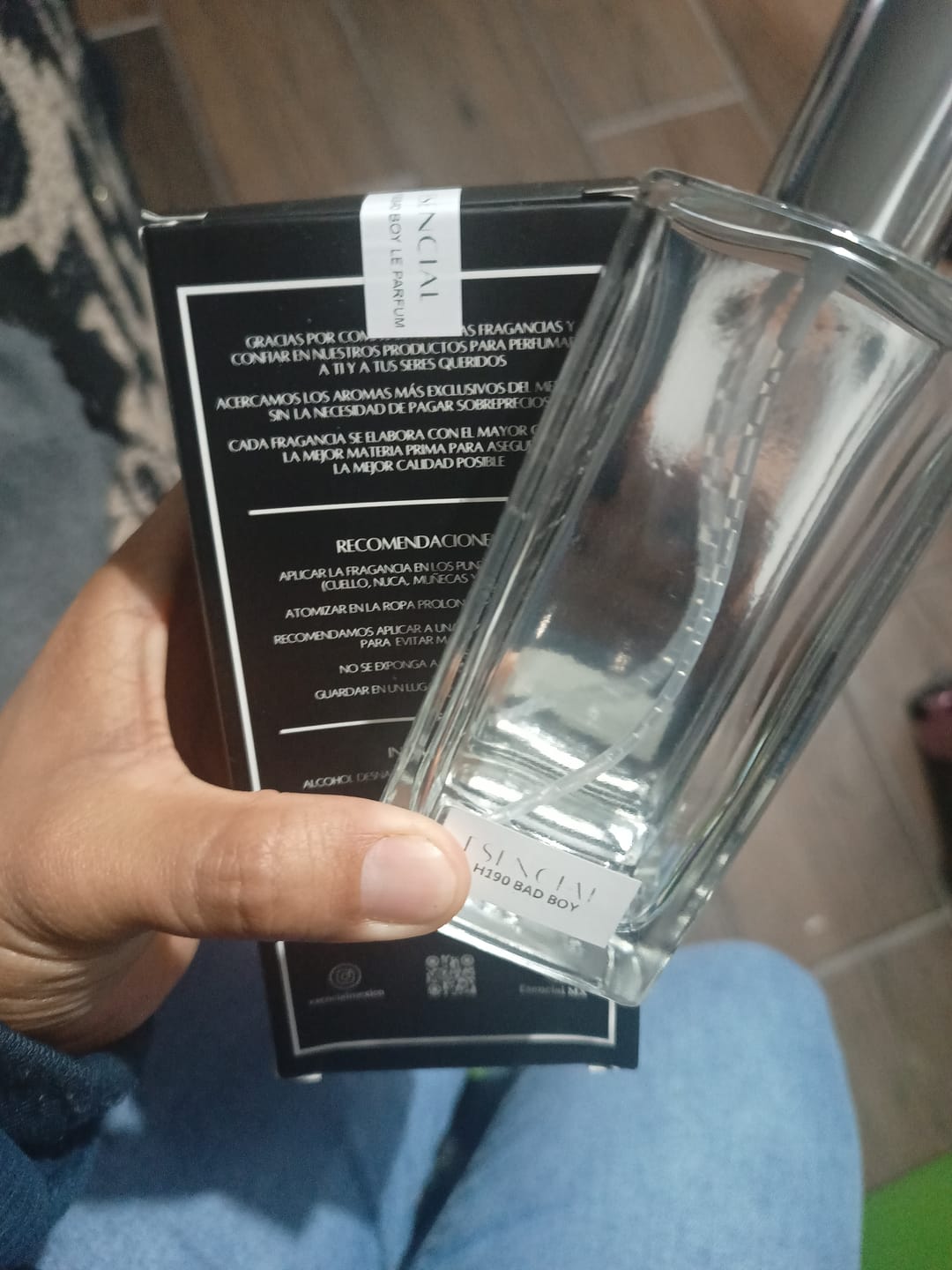 Customer photo review of H193 Inspirado en: Bad Boy Le Parfum - Carolina Herrera