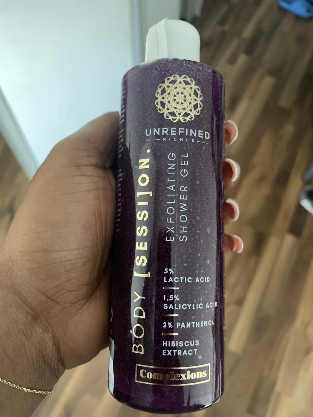 Customer photo review of BODY [SESSI]ON. - Exfoliating Shower Gel